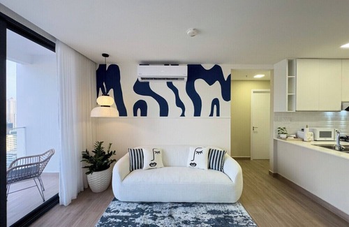 El Cangrejo Apartment | Sky Blue Apartment - El Cangrejo