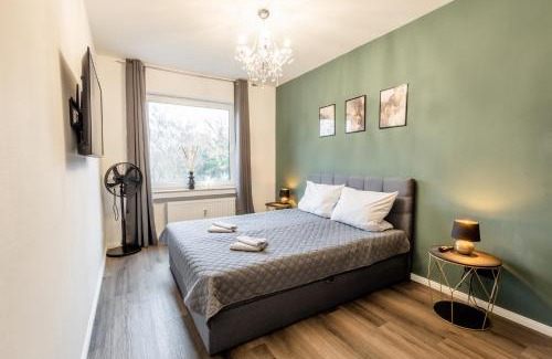 Warendorf Apartment | Sky Suite I Klima I Whirlpool I Smart-TV I Gas-BBQ