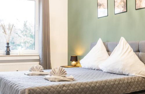 Warendorf Apartment | Sky Suite I Klima I Whirlpool I Smart-TV I Gas-BBQ