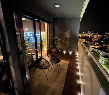 Nove Mesto Apartment | Skyline elegance with free parking