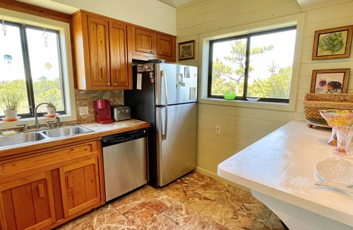 Ocracoke House | Skynear: Private sweeping panorama of natural salt marsh and sound.