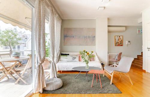 Ampelokipoi Apartment | Skyview Penthouse/Central Athens