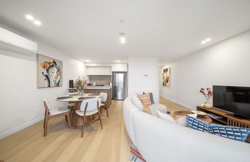 Dickson Apartment | Sleek Inner-City 2-Bed with Swimming Pool & BBQ
