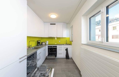 Sankt Moritz-Bad Apartment | Sleek New Alpine Escape with Breathtaking Views