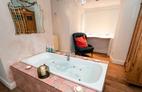 Balquhidder House | Sleeps 10. The Old pink library by loch and river