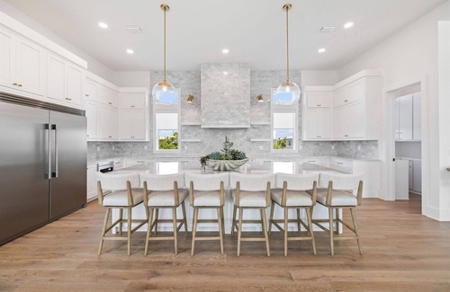 Seacrest House | Sleeps 30! Pool, Spa, LSV, Game Room & GULF VIEWS! Steps 2 Beach! Pet Friendly