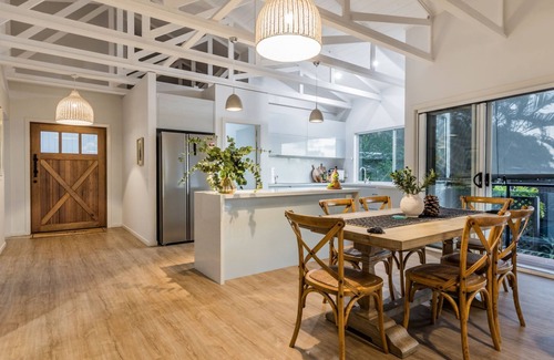 Seventeen Seventy House | Slipaway 1770 - magnificent home with majestic ocean water views, air conditioned