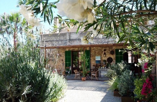 Sencelles Apartment | Small studio with garden view in the manor house with pool and garden