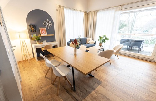 Bad Zwischenahn Apartment | SmartFewo: Himmelsträumer | Penthouse | Sauna