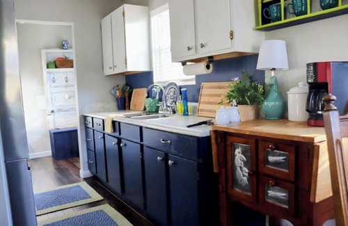 Arley House | Smith Lake Escape! Comfy, colorful, family friendly home. Private boat launch