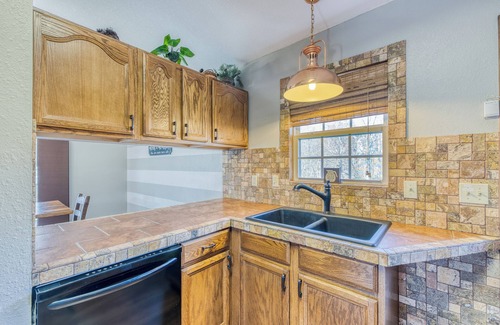 Marble Cabin | Smoky Mountain Bliss - Waterfront, Hot Tub, Game Room, Fire Pit, & Near Casino