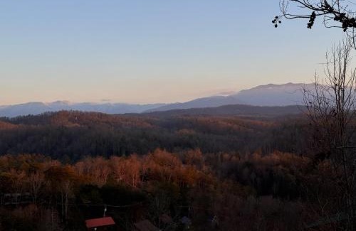 Gatlinburg - Pigeon Forge Ski Chalet | Smoky Paws - Exceptional Cabin, Stunning Mountain Views, Hot Tub, Tranquil, Gigabit Internet, Free L2 EV