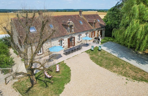 Longny les Villages Villa | So Villa Champs Corons (61) - Indoor swimming pool - Basketball - 2h Paris - 30p.