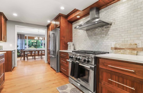 Baileys Crossroads House | Sojourn Beautiful Home with Beach Access & Backyard