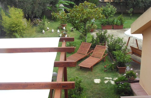 Paestum Apartment | Soleluna Paestum Alba 100 m from the sea, with large garden for families or friends