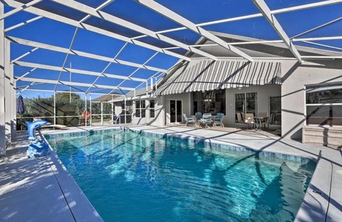 Sun 'N Lake Villa | Solar Heated Private Pool & Lanai On Golf Course!