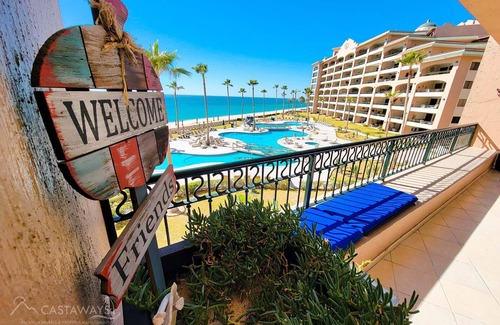 Sandy Beach Condo | Sonoran Spa E307 - 2 BR Next to the Pool, High Speed Wi-Fi - Beachfront Upper Floor Luxury Condo