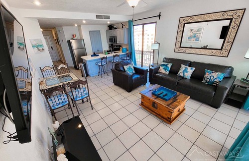 Sandy Beach Condo | Sonoran Spa N501 - 1 BR Next to the Pool, High Speed Wi-Fi - Beachfront Upper Floor Luxury Condo