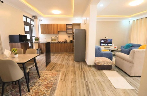 Nanyuki Apartment | Soothing apartment with WiFi, fully furnished kitchen in charming Nanyuki