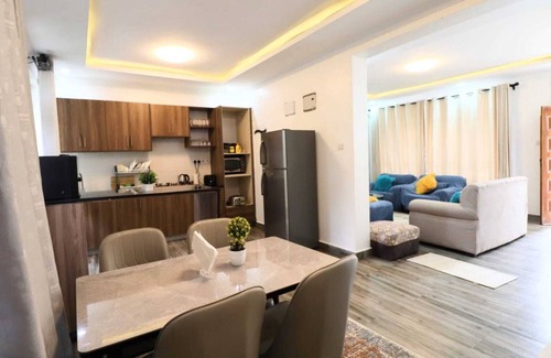 Nanyuki Apartment | Soothing apartment with WiFi, fully furnished kitchen in charming Nanyuki