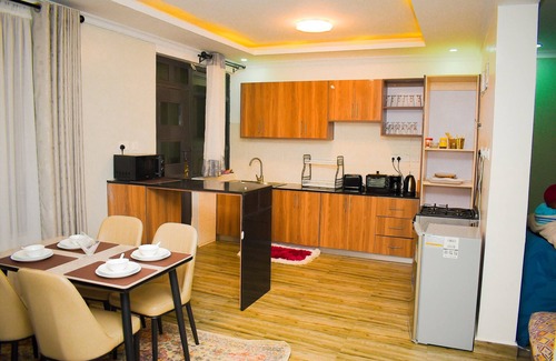 Nanyuki Apartment | Soothing apartment with WiFi, fully furnished kitchen in charming Nanyuki