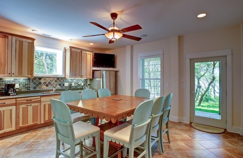 Buxton House | Sound-front vacation home w/private hot tub, WiFi, central AC, balcony, deck