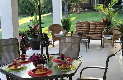 Doctors Inlet House | South Hampton Golf Club Historic Saint Augustine Large Porch