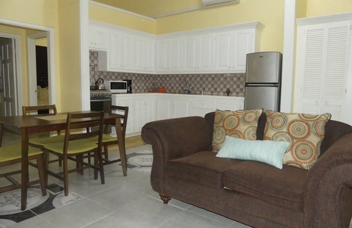 Laborie Apartment | Southern Comfort at its best! Family suite overlooking quaint village street.