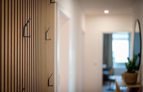 Fasanenhof Apartment | SoWi Home - Gartenblick & Parkplatz, Küche