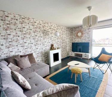 Port Marianne Apartment | Spacieux T3 Standing Parking privé centre ville Montpellier