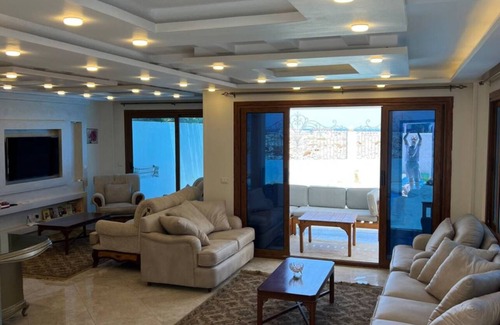 El-Tur Villa | Spacious 5-bedroom villa in enchanting South Sinai Governorate with AC, WiFi