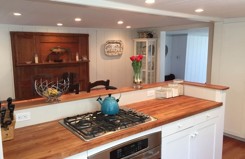 Provincetown Condo | Spacious 2-Bedroom Retreat in West End with Long Point Views & Stunning Garden.