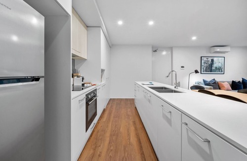 Turner Apartment | Spacious 3-Bed Home with Alfresco Dining Patio