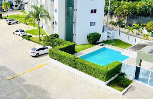 Licey al Medio Apartment | Spacious 3-bedroom apartment with private terrace, pool, AC, WiFi and more