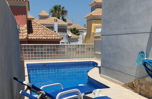 San Miguel de Salinas Villa | Spacious 3 Bedroom Detached Villa With Private Pool For A Relaxing Holiday