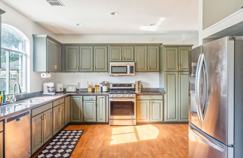 Cypress House | Spacious 5-bedroom house in charming Cypress - Hot Tub - Game Tables - Office