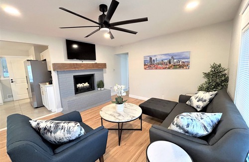 Dupont House | Spacious 5BR Oasis with Game Room & Fire Pit, Denver