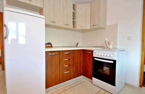 Zambratija Apartment | Spacious accommodation in Zambratija, sea view, 10 meters from the beach, terrace
