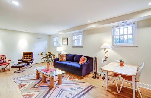 Capitol Hill Apartment | Spacious & Airy 1-BR near Eastern Mkt/Capitol