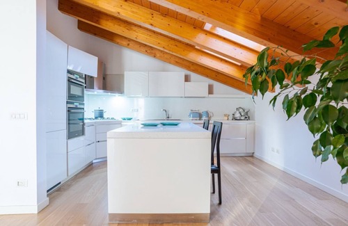 Cesana Brianza Apartment | Spacious and bright attic among 3 lakes with terrace