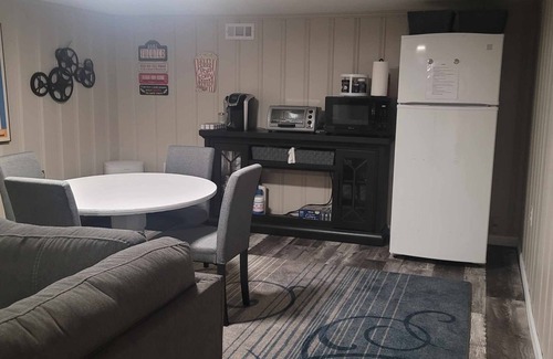 McMinnville House | Spacious and Serene Basement