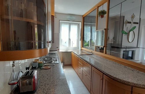 Domaso Apartment | Spacious apartment with private garage, large private terrace and pets allowed