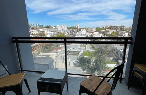 Montevideo Apartment | Spacious Brand New Studio Apartment near WTC.nFitness room, Ultra Fast WiFi, AC