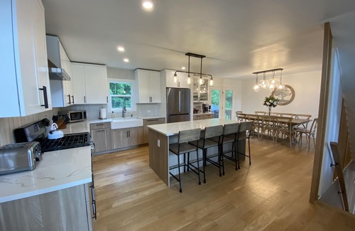 Windham House | Spacious Catskills Getaway w/Hot Tub, Deck, Home Theater & Game Room