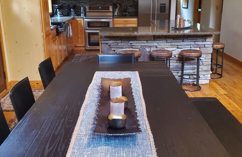 Thompsonville Cabin | Spacious Crystal Mountain Resort Cabin w/Game Rm! Minutes to Ski/Golf/Spa/Pool!