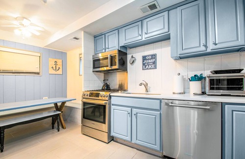 Grand Beach House | Spacious, dog-friendly home with a gas fireplace, pool, hot tub, & golf carts