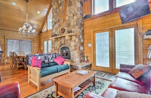 Warm Springs House | Spacious Fairplay Cabin with Deck and Dry Sauna!