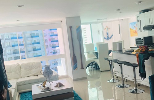 Pozos Colorados Apartment | Spacious family apt in Pozos Colorados Santa Marta, beach, swimming pool, rooftop