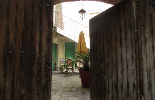 Saint-Victor-de-Malcap House | Spacious stone village house for family, billard gard sud ardeche