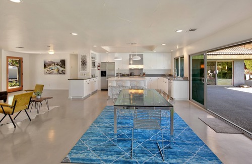 Indian Canyon House | Spacious & fun Indian Canyons retreat 4BR 3.5BA w/pool, spa & casita